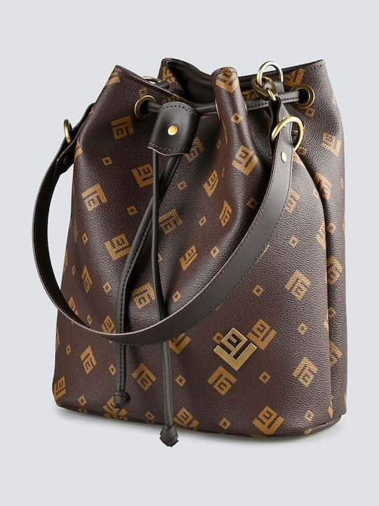 Signature Women's Bag Shoulder Brown