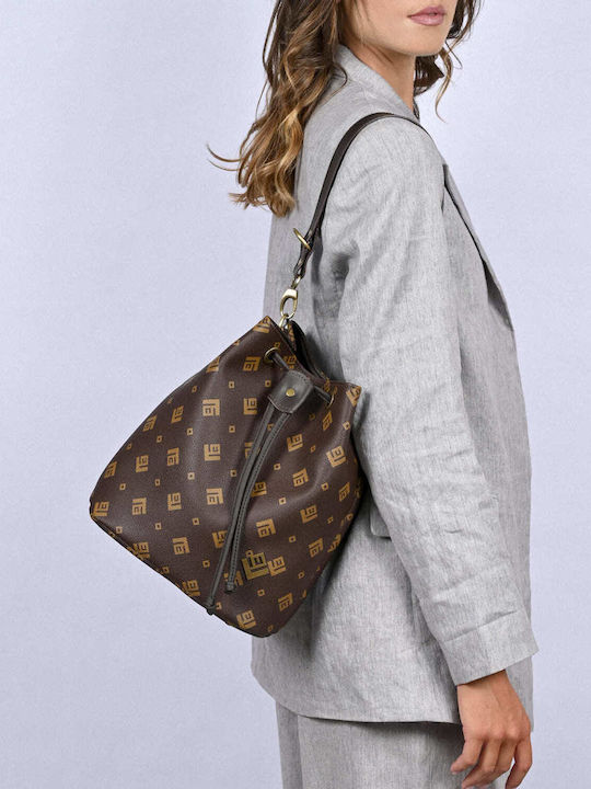Signature Women's Bag Shoulder Brown