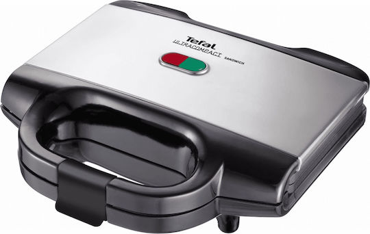 Tefal Sandwich Maker with Removable Plates for 2 Sandwiches 700W Black