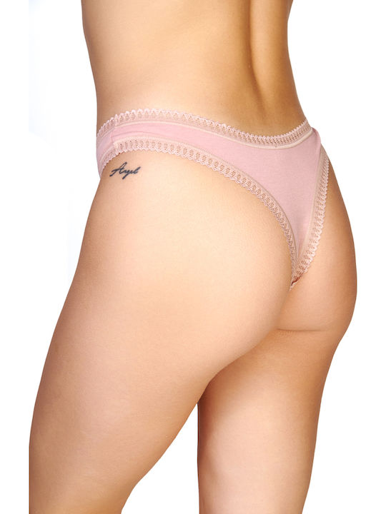 Βαμβακερά Women's String 3Pack Chocolate
