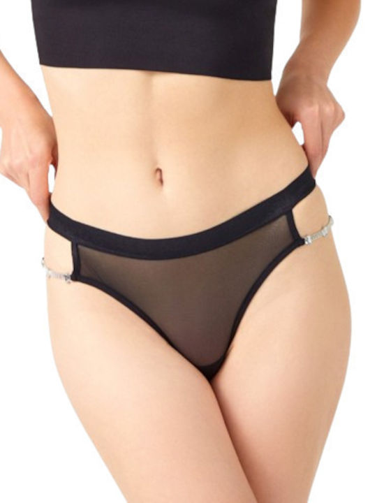 Damen Slip Black