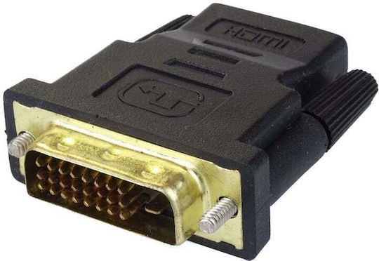 PremiumCord HDMI / DVI-D männlich zu HDMI / DVI-D weiblich 1 Stück KPHDMA-2