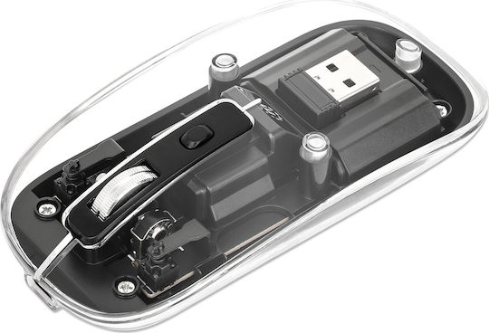 Manhattan Funk Wired Mouse Black Transparent