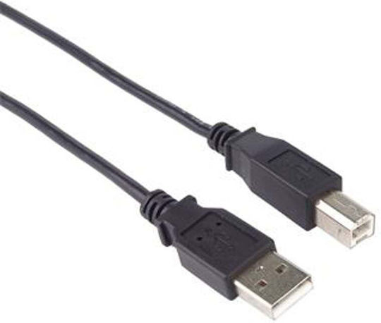 PremiumCord USB 2.0 Кабел USB-A мъжки - USB-B мъжки Черен 5м ku2ab5bk