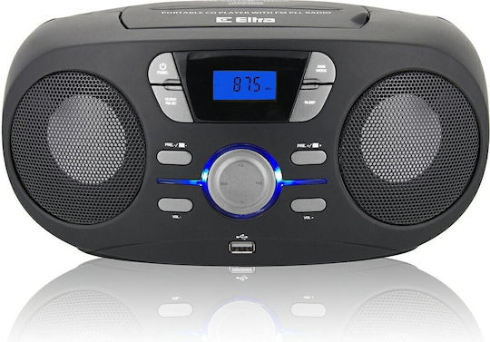 Eltra Sistem Audio Portabil Cu USB CD Negru
