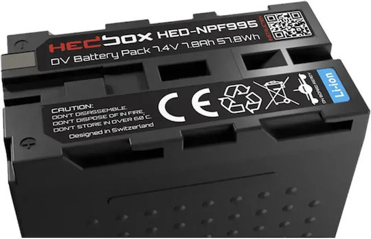 Hedbox Μπαταρία Βιντεοκάμερας 7800mAh