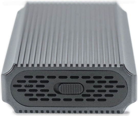 Digitus Hard Drive Case M.2 PCI-Express NVME with connection USB 4 in Schwarz color
