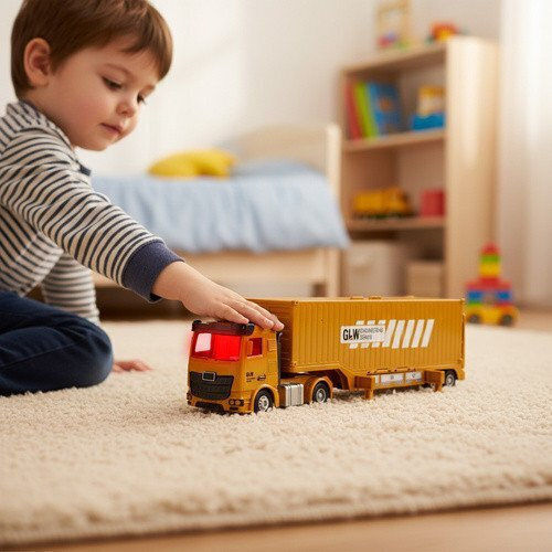 Iso Trade Set mit LKW für 3+ Jahre alt+ Jahre