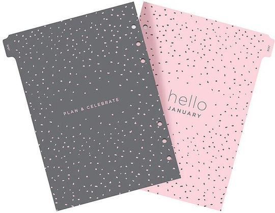 Refill A5 2026 Confetti Week On Two Pages 26-68591 Filofax 5059145597710