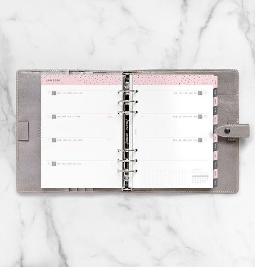 Refill A5 2026 Confetti Week On Two Pages 26-68591 Filofax 5059145597710