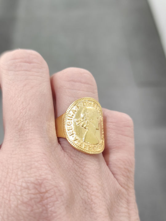 Kloxx Women's Silver Gold Plated Ring Kloxx Women's Silver Gold Plated Ring