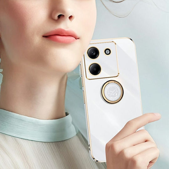 Xinli Straight Back Cover Σιλικόνης Μαύρο (Poco M7 Pro)