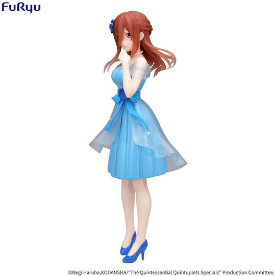 Quintessential Quintuplets Trio Try-It Pvc Statue Nakano Miku Pastel Dress Version 21 Cm