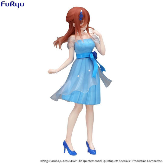 Quintessential Quintuplets Trio Try-It Pvc Statue Nakano Miku Pastel Dress Version 21 Cm