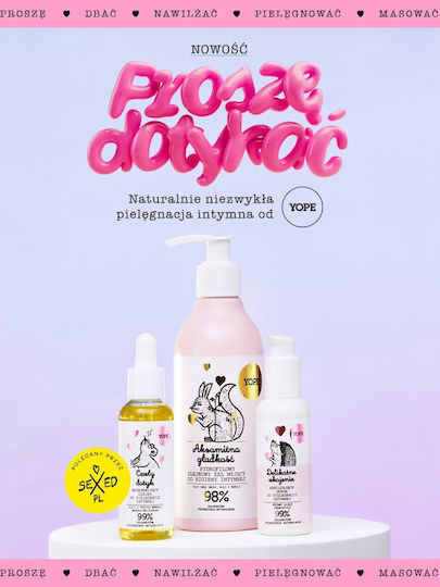 Yope για Ενυδάτωση της Ευαίσθητης Περιοχής 50ml