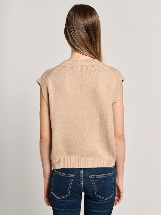 Yara Women's Sleeveless Sweater Graphite