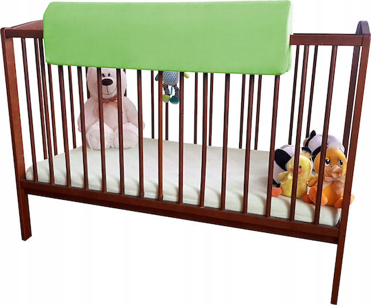 Crib Bumpers Classic for the Crib Rails Green 90cm