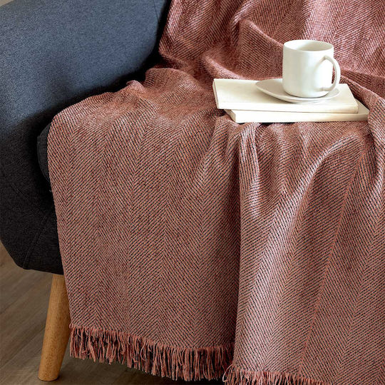 Palamaiki Dona Ριχτάρι Πολυθρόνας Chenille 180x180εκ. Coal