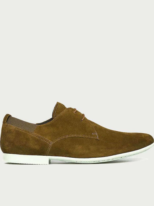 Men's Suede Casual Shoes Brown