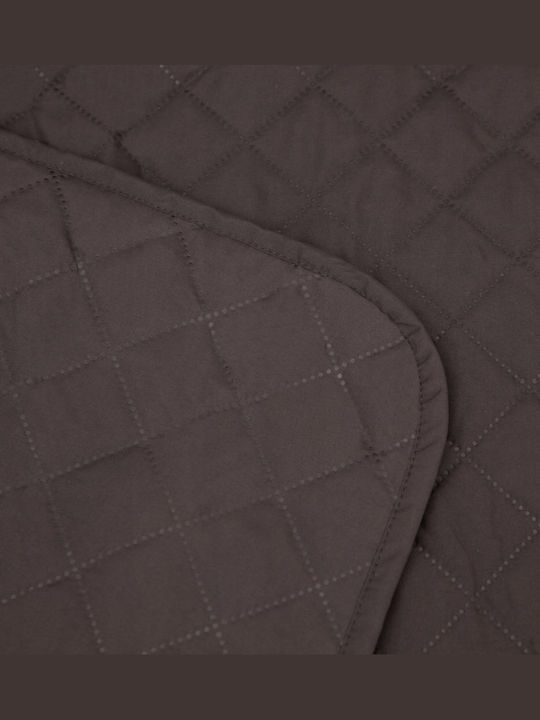 Doggy Dolly Cover for Dog Bed Brown