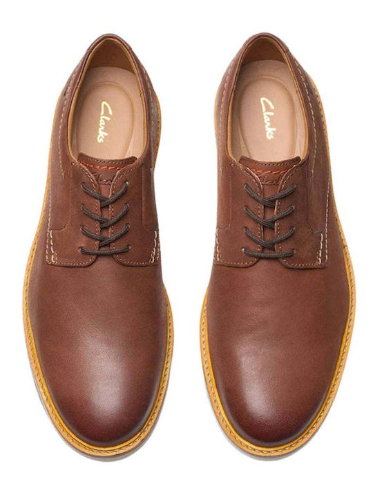 Atticus Men's Leather Casual Shoes Brown