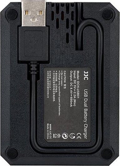 JJC Camera Charger Dual Channel Charger JJC DCH-BLF19E DMW-BLF19E Batteries