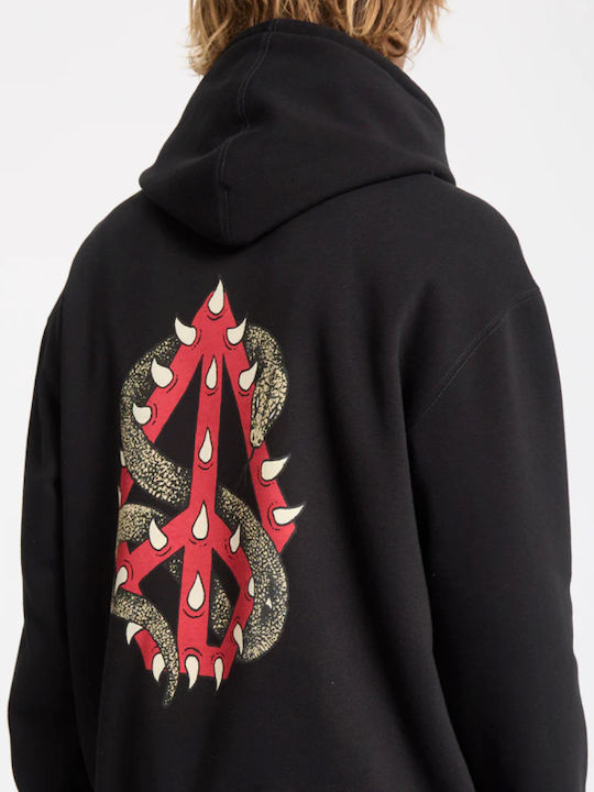 Watanite Sweatshirt With Hood Black