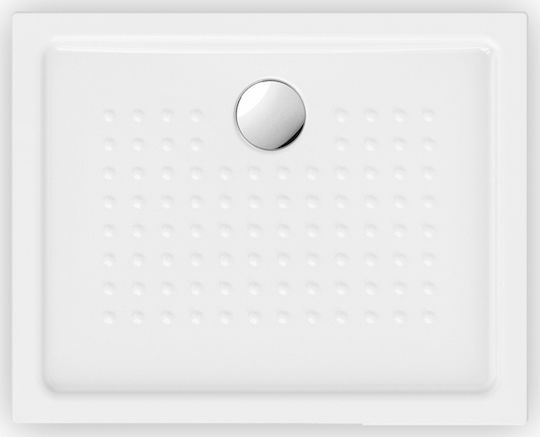 GSI Rectangulară Duș ceramic 90x70cm Albă