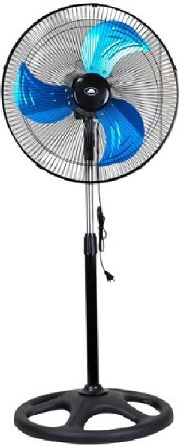 Pedestal Fan 100W Fan Diameter 45cm Silver