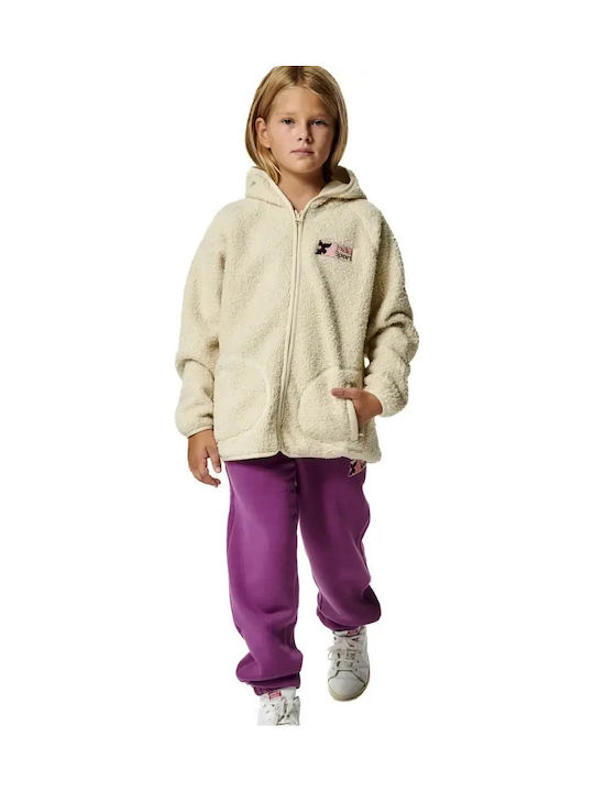 Kids' Sports Jacket Ecru