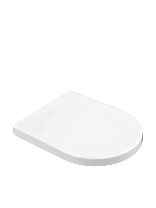 Toya Capac WC Plastic Alb