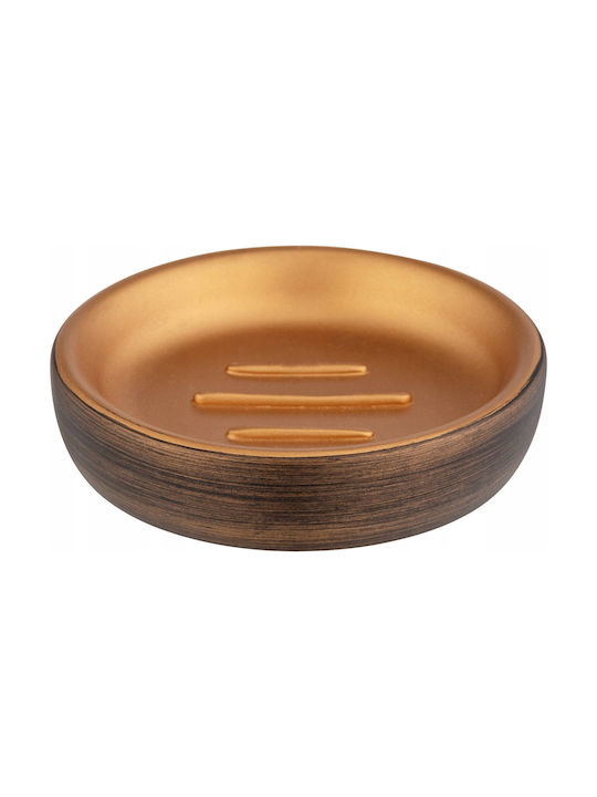Wenko Soap Dish made of Resin Bronze