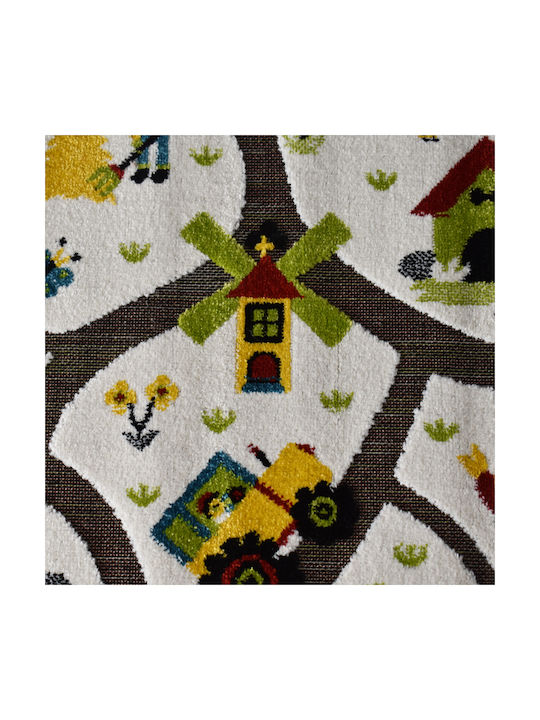 Kids Synthetic Activity Mat Farm 160x210cm