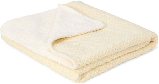 Little Dutch Blanket Knitted White 110x140cm