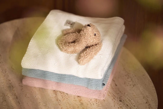 Jollein Pătură Pepinieră Swaddling pături Tricotat Verde 75x100cm