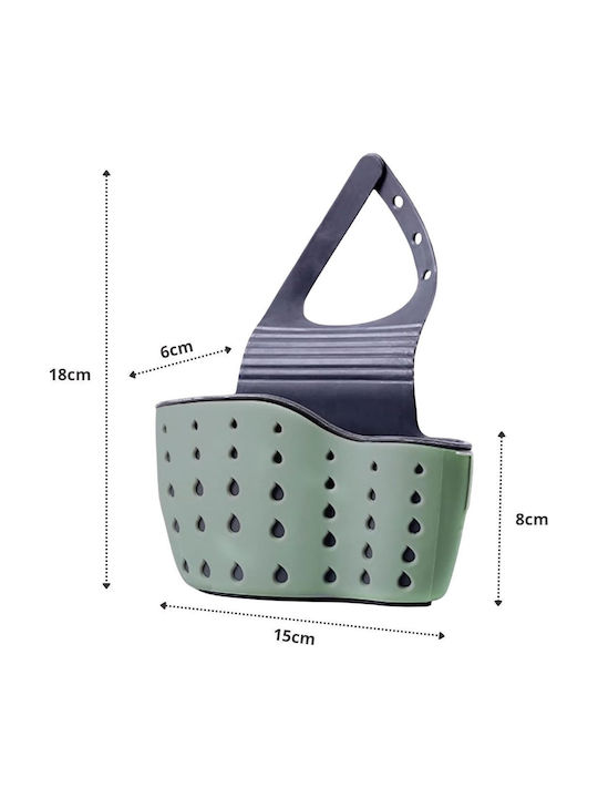 Uncle George Sponge Holder Made of Green Plastic
