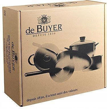 De Buyer Βαθιά Ανοξείδωτη Κατσαρόλα 2.5lt / 20cm