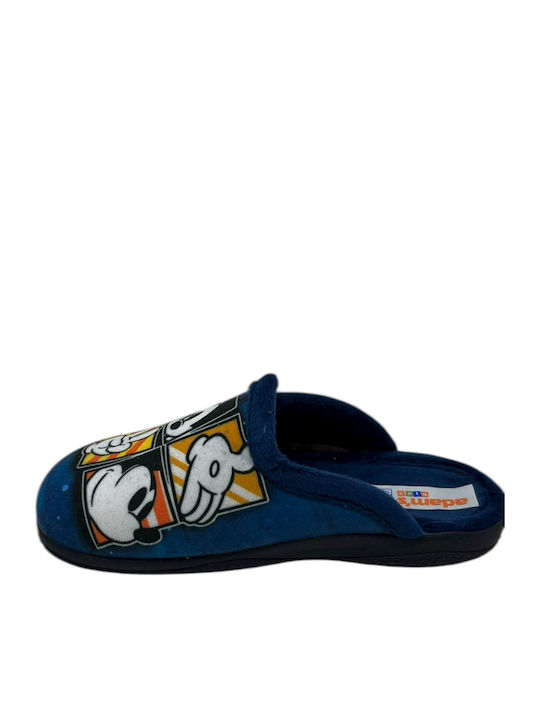 Kids Slippers Blue Mickey Mouse