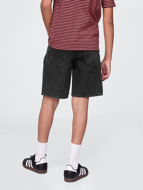 Kinder-Shorts/Bermudas Denim Black Wash