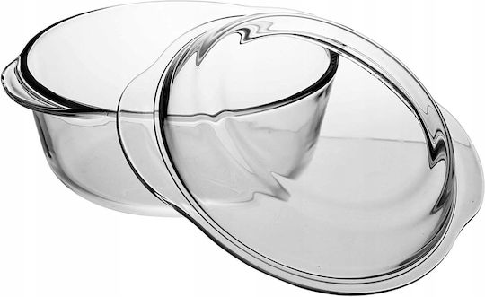 Termisil Rund Feuerfestes Geschirr Glas 3500ml 1Stück