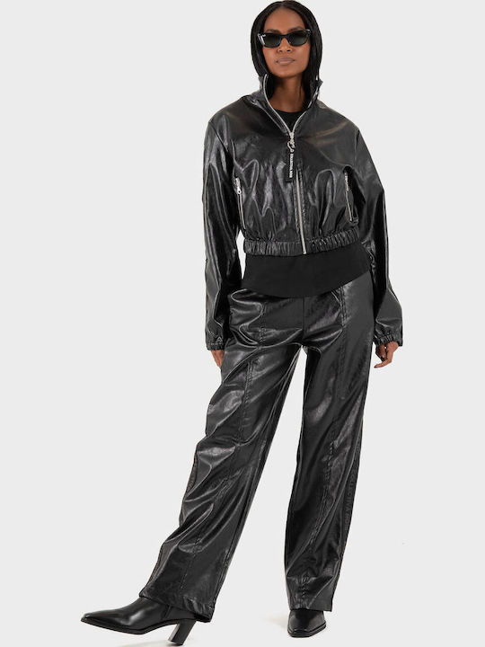 Pants Γυναικείο Υφασμάτινο Παντελόνι Black