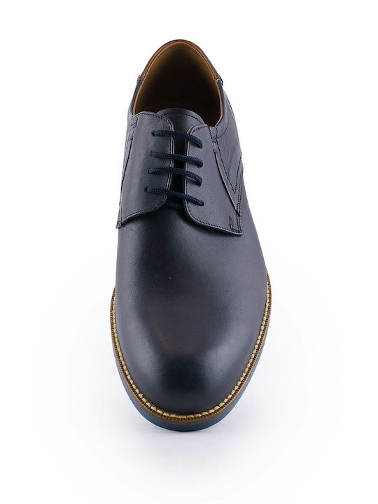 Δερμάτινα Ανδρικά Casual Παπούτσια Blue/Tabbac