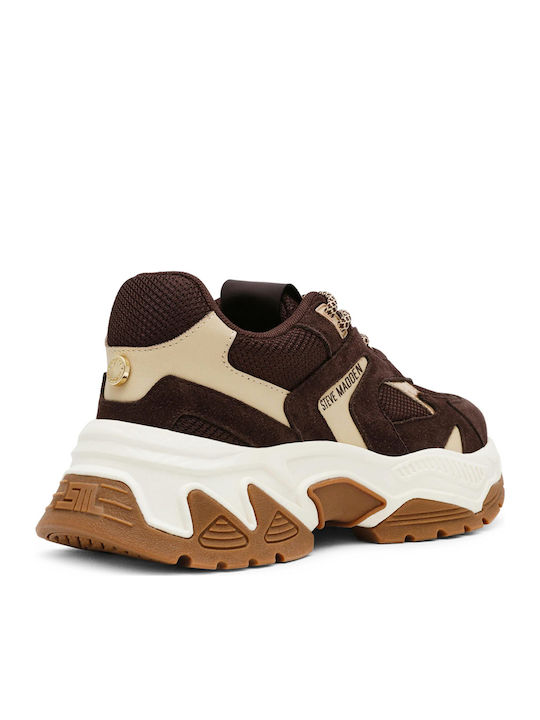 Ample Women's Brown Beige Sneakers