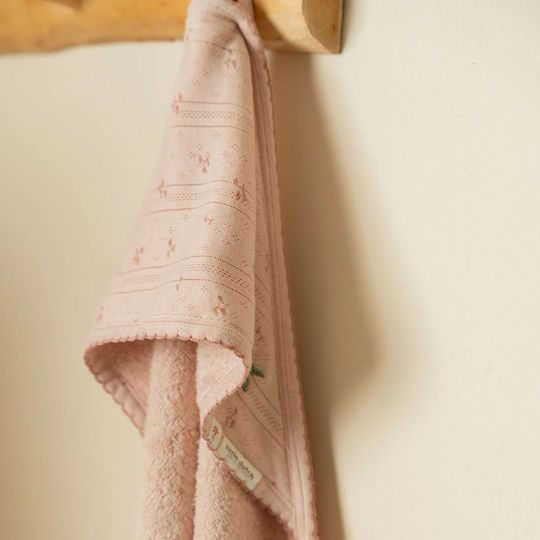 Little Dutch Baby Bath Towel Bathrobe Hooded 75x75cm