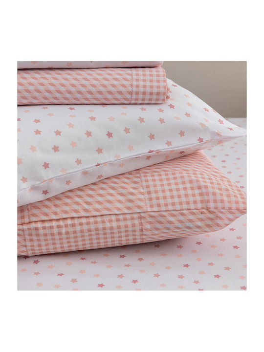 Palamaiki Kids Cotton Pillowcase Set 40x50cm Rose