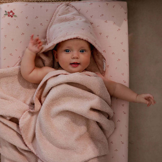 Little Dutch Baby Bathrobe Hooded Pure Blossom 75x75cm