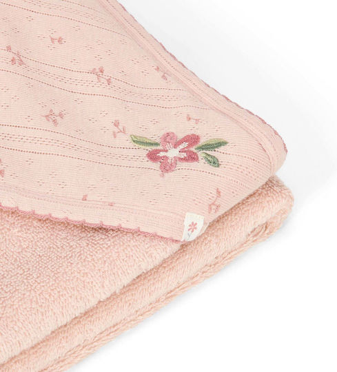 Little Dutch Baby Bathrobe Hooded Pure Blossom 75x75cm