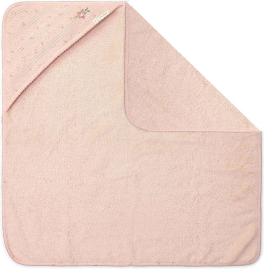 Little Dutch Baby Bathrobe Hooded Pure Blossom 75x75cm