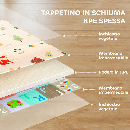 Aiyaplay Puzzle de podea educativ pentru copii cu numere