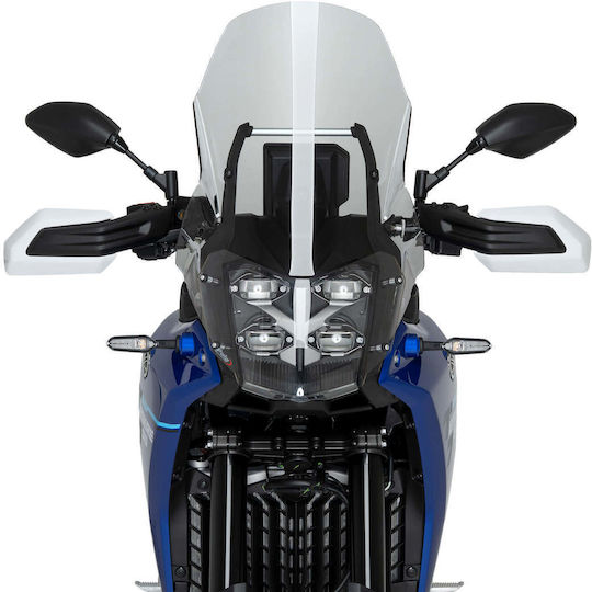 Puig Touring Motorcycle Windshield & Windscreen Tinted Visor for Yamaha Tenere 700 PUIG-22515H